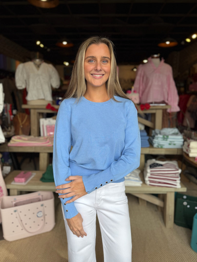 Solid Long Sleeve Top