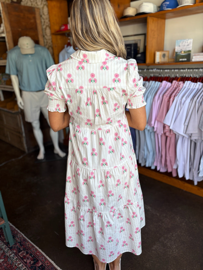 Molly Sweetbriar Stripe Pink Dress