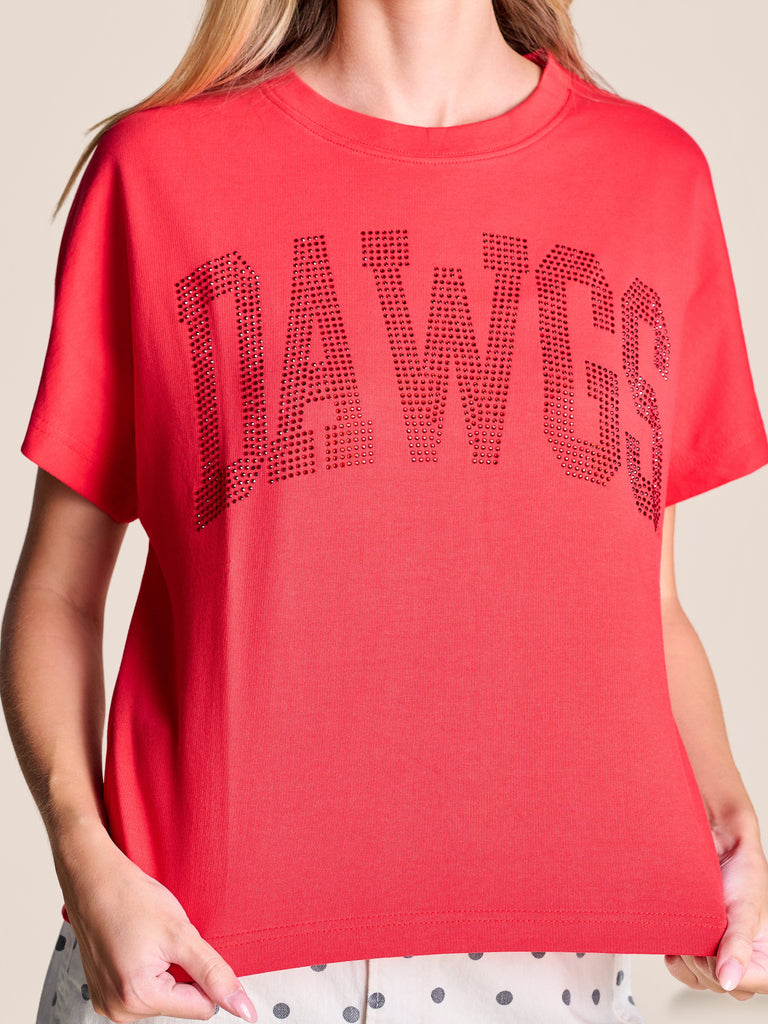 The MVP Rhinestone Tee | Georgia