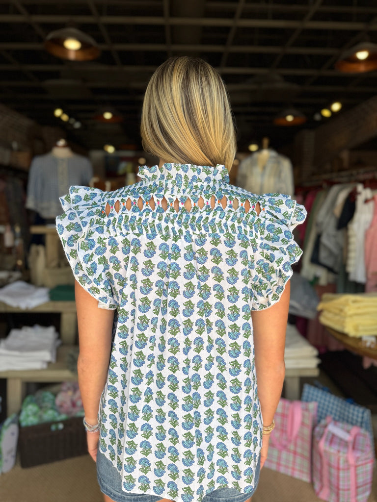 Julia Top White