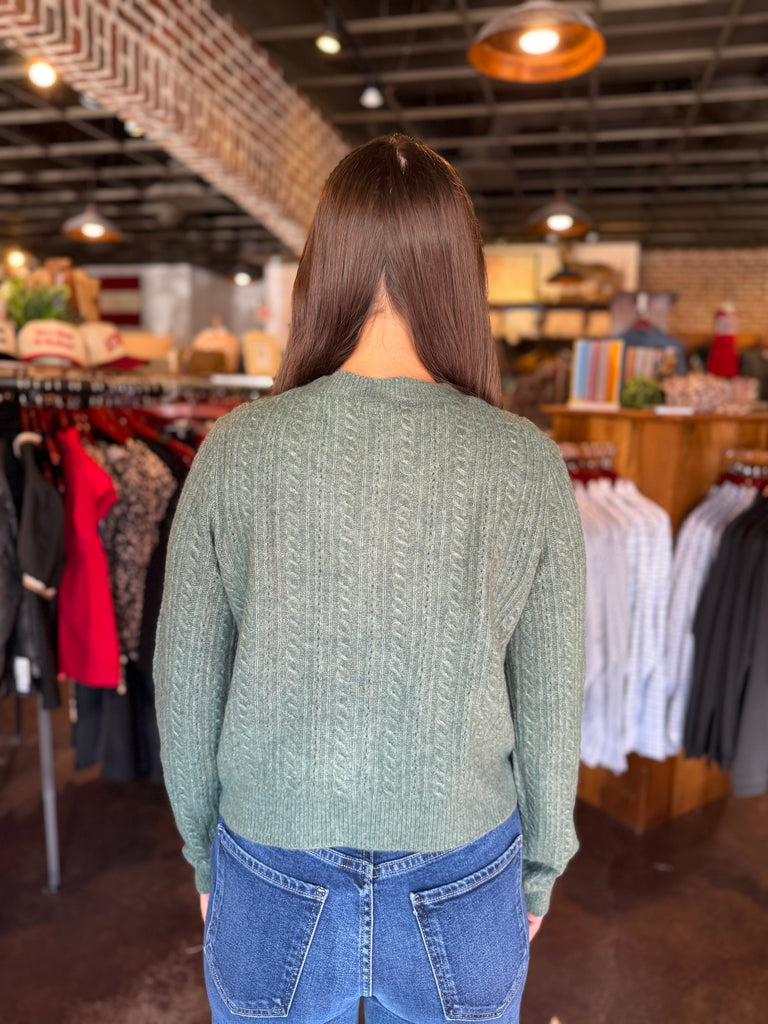 Medina Pointelle Cardigan