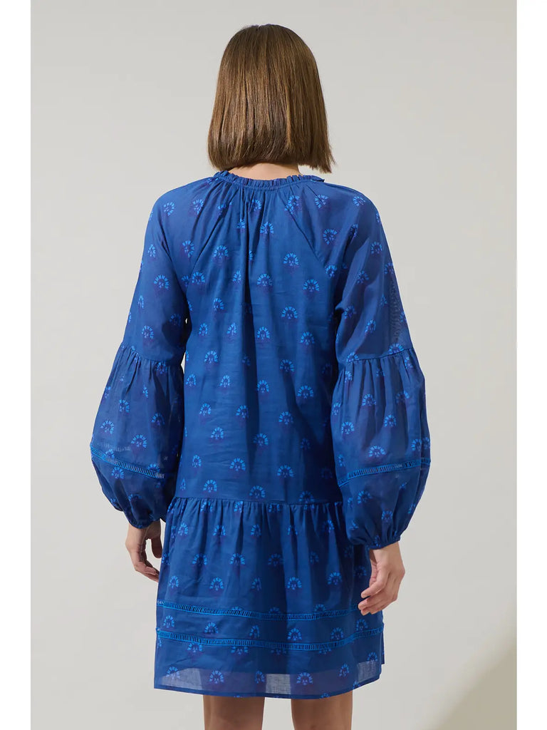 FINAL SALE - Briza Medallion Ivonna Shift Mini Dress