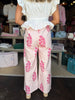 Floral Block Pant