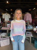 Pink Multi Stripe Sweater