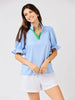 FINAL SALE - Jessica Light Blue Top