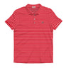 UGA Standing Dawg Camellia Cotton Lyocell Polo Red & White