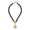 FINAL SALE - Gold & Black Onyx Necklace