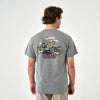 FINAL SALE - Off Road Bronco Short Sleeve Pocket Tee Dark Heather Grey