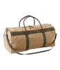 Waxed Canvas Duffle Dark Khaki