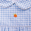 Blue Gingham Pumpkin Bubble
