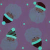 Pink Santa Glow In The Dark PJ Set