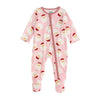 FINAL SALE - Pink Santa Glow In The Dark Sleeper