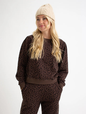 Taupe Funnel Neck Pullover Sweater