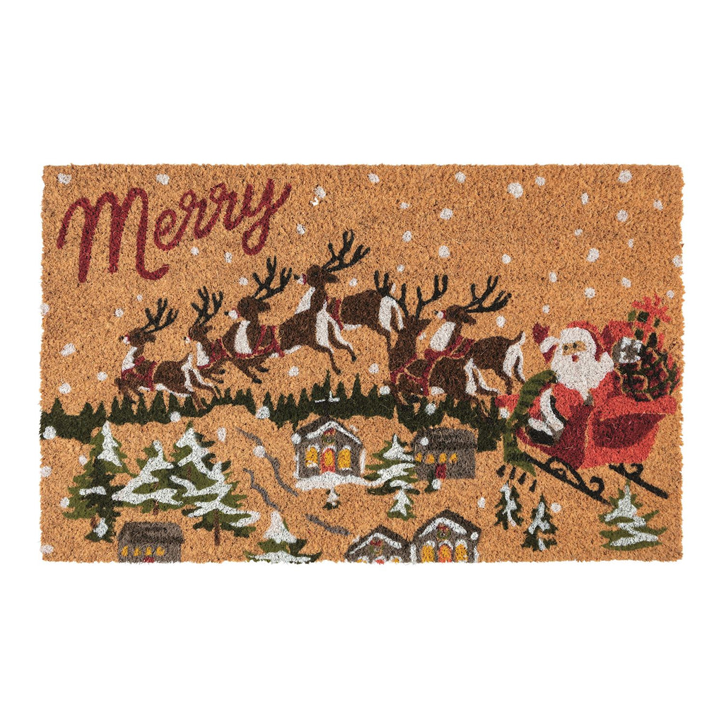 Holiday Topiary Doormat