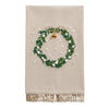 FINAL SALE - Xmas Embroidered Towel