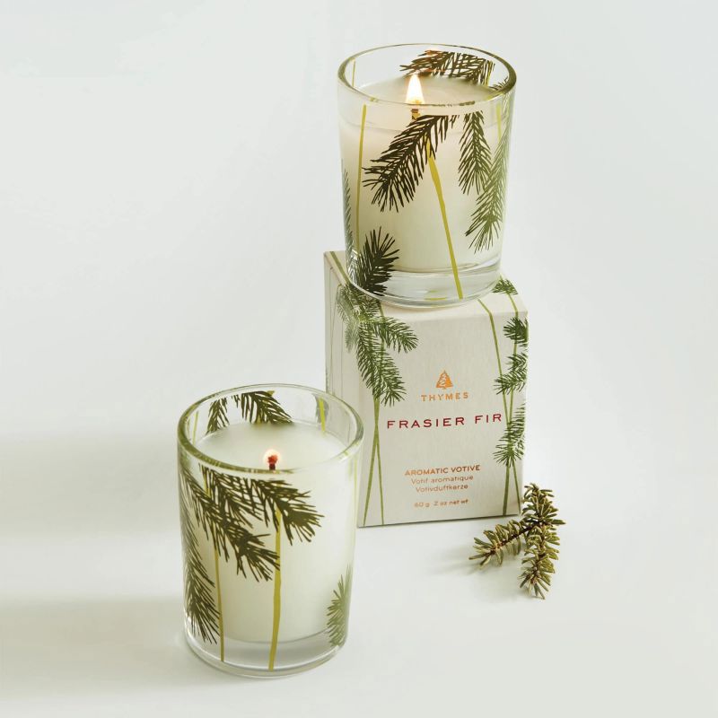 Votive Candle, Pine Needle