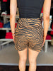 Tiger Print Skort