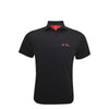 UGA Sic 'Em Spiral UGA Polo Black/Charcoal/Red