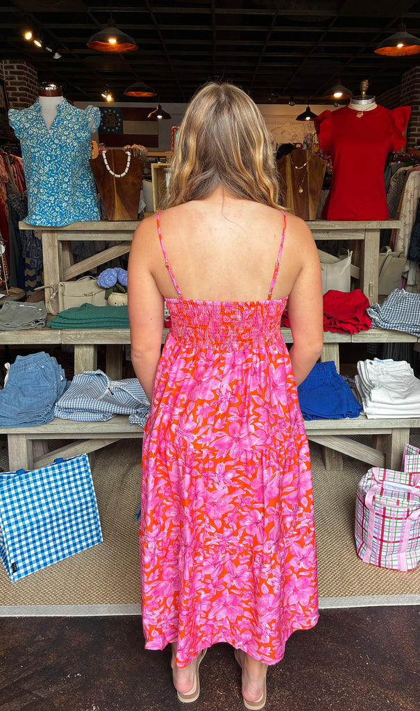 Jessi Floral Midi Dress