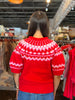 Nordic Yoke Pattern Long Sleeves Sweater