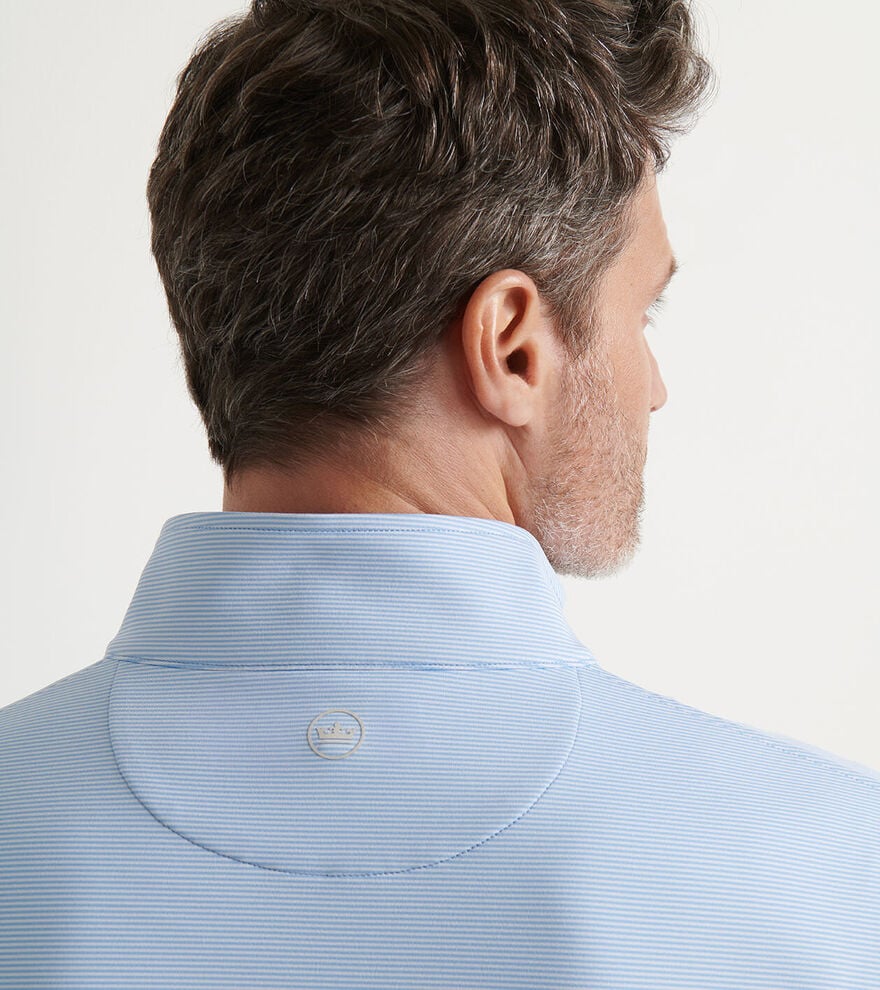 Perth Sugar Stripe Performance Quarter Zip