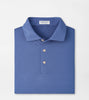 Clark Performance Jersey Polo - Sean Self Collar Bali Blue