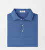 Winston Performance Mesh Polo - Sean Self Collar Bali Blue