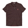 UGA Block G Poplar Performance Polo Black, White, & Red