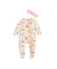 Mud Pie - Flower Chicken Sleeper & Headband Set