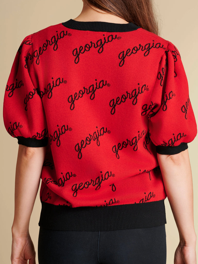 The Merit Puff Sleeve Sweater | Georgia