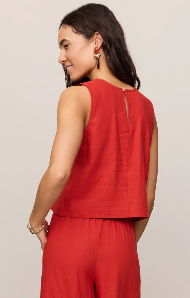Sloane Linen Top