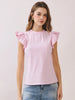 Flutter Sleeveless Top