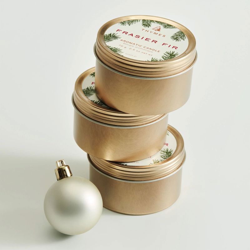 Frasier Fir Poured Candle Tin